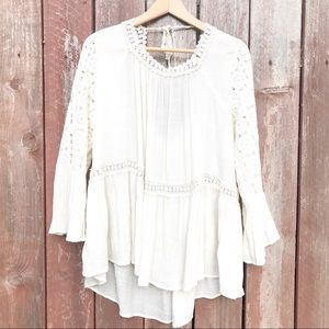 Large Off-white/ Cream Blouse